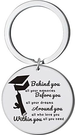 MianYaLi 2023 Graduation Inspirational Schlüsselanhänger Student Graduation Gifts College Class of 2023 Schlüsselanhänger Schlüsselanhänger Für Freund