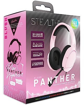Panther Gaming Headset Blush (PS4/PS5/XBOX/NSW)