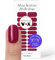 Miss Sophie UV Gel Pellicole per unghie Very Berry UV I 20 strisce UV gel smalto tinta unita per unghie e piedi