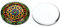 Lurrose 1 Satz 20st Edelsteine ​​zum Basteln Farbperlen Bunter Schmuck Edelsteine ​​aus Glas Cabochons Mit Flacher Rückseite Glaskuppel-cabochons Edelsteine ​​glasaufkleber Material