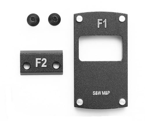HOUSON Montageplatte Adapter, Rot-Punkt-Visier Adapter RMR Universal-Visier Platten Optik Sight Mount für Glock Beretta Colt 1911Springfield XD M&P Shield 2.0 9mm .40 S&W Pistole(SW MP)