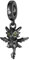 Lkwidi Charme Black Toothless Anhänger Charms Anhänger 925 Sterling Silber Charm Pendant für Europäische Armbänder und Halsketten