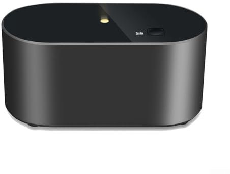 FACULX Difusor sin agua, relájate y evita el estrés con este difusor de aromaterapia nebulizador sin agua, nebulización a nanoescala (negro)