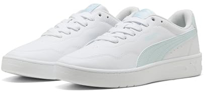 PUMA Sneaker Court Lally Donna, Puma Vetro Mare Bianco, 40 EU