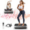 Plateforme Vibrante Perte de Poids, MOSUNY Plateforme Vibrante de Massage Lymphatique, Modèle 2025 Amélioré à Double Moteur Plaque Vibrante, Capacité de 204 kg, 1 à 120 Niveaux
