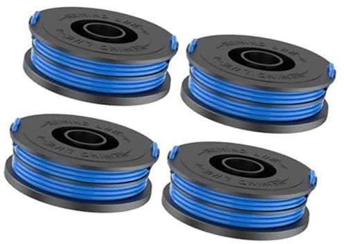 Wivplex 4 PCS RSJA-01 Spool Line Replacement, for Spear Jackson GT450, GT600, N1F-GT-280/450-D, S6030ET Strimmer Lawn Mower Spool
