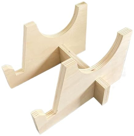 Balance Board Aufbewahrungsständer, Balnce Boarde Halterung - für Heimfitness & Studios | Holz, 22x20x13,8 cm, 360 g, stabil & platzsparend, hält Balanc Boards griffbereit und organisiert