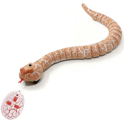 Whizant Remote Control Snake Toy for Kids (Orange)