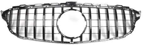 Frontnieren Stoßfängergrill Für Mercedes C-Klasse W205 C200 C250 C350 C43 Für AMG 2015-2018 Grill Front Kühlergrill Panamericana GT Stil Grills