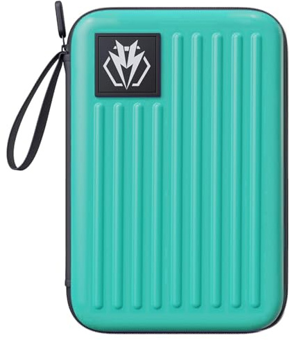 Lavishio Darttasche für 6 Darts,Dartpfeiltasche & Dartpfeile Aufbewahrung | Schutz aus Eva-Material | Professionelles Dart Etui für 6 komplett montierte Pfeile (Blue)