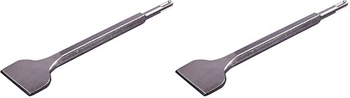 Amtech - 2in (250 x 50mm) SDS Chisel, Drop Forged Hardened and Tempered Steel, Fits Standard SDS Machines, Ideal for Concrete, Brick, and Masonry Work (Pack of 2)