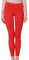Celodoro Damen Leggings, stretchige Jersey Hose aus Baumwolle - Rot S