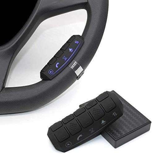 Mando a distancia inalámbrico universal para coche, reproductor de DVD y GPS, botón de control remoto para navegación de coche, DVD, radio 2 DIN, control de dirección Bluetooth