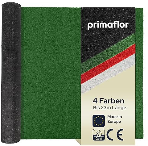 Kunstrasen-Teppich Meterware SUMMER B1 - Grün, 2,00m x 0,50m, Schwer Entflammbarer Bodenbelag für Messen und Events
