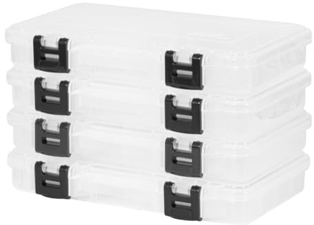 PLANO Unisex-Erwachsene ProLatch 3650 Stowaway Tackle Box, farblos
