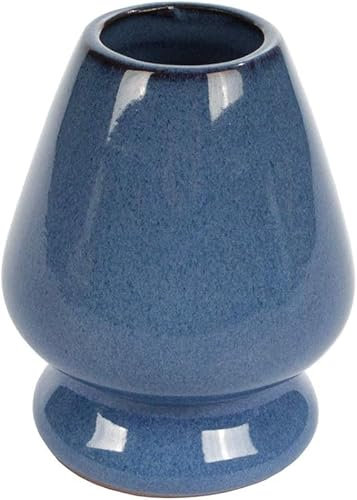 BambooMN Marque – Porte-fouet à thé matcha – Bleu foncé