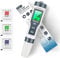 Nekano 4-en-1 Testeur pH Mètre, pH Mètre numérique de qualité de l'eau pour Tester Le pH/TDS/EC/Température de Haute précision, Test pour Eau Potable, Maison, Piscine, Aquarium
