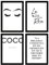 Nacnic 4er Poster Set Coco. Ästhetischer Wandkunstdruck für die Innenarchitektur. Typografie-Stil Raumdekoration. Größe A4. Ungerahmt.