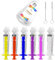 Seringue Nasale Bebe Mouche Bébé 10ml | Kit 6 Seringues + 6 Embouts Silicone + 2 Brosses De Nettoyage | Sans BPA Soin Nasal Rincage Pipette Serum Physiologique Puericulture Hygiène Nez Irrigateur