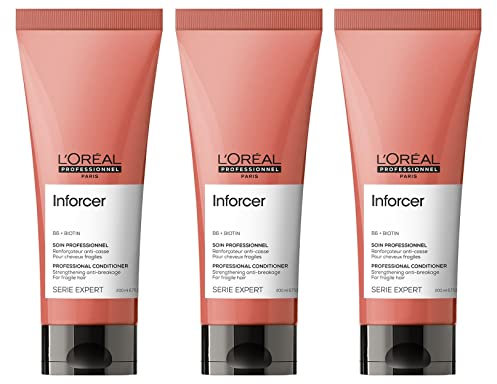 3er Loreal Professionall B6 Biotin Serie Expert Inforcer Conditioner gegen Haarbruch 200 ml