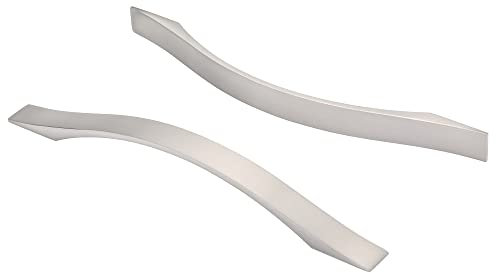 SYZOW Tiradores Cocina 192mm,6 Pieza Tiradores Cajones Tiradores Armarios Tiradores Muebles Plata
