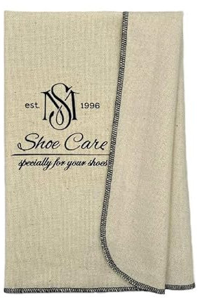 MAVI STEP Chamoisine Ultimate pour l'Entretien du Cuir - 100% Coton Naturel pour Nettoyer et Faire Briller
