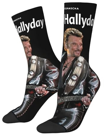 Juanlisayy Joh*n$ny Chaussettes pour Homme Femme Ha$lly*Day