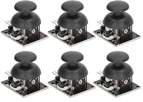 Tbest Joysticks, 6 Sätze Joystick-Sensor-Gamecontroller-Modul X Y Dual Axes Replacement Set Kit KY-023
