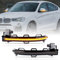 POPMOTORZ LED Spiegelblinker Schwarz mit Canbus Fehlerfrei 2835 SMD für BMW X3 F25 X4 F26 X5 F15 X5 M F85 X6 F16 X6 M F86, 2 Stück