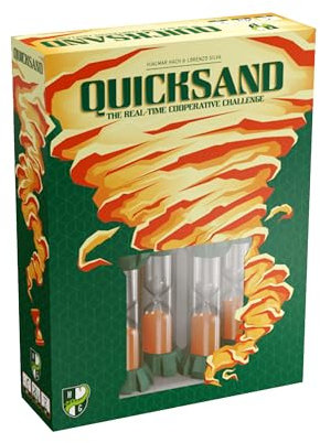 Quicksand Brettspiel | Echtzeit-Kooperatives Spiel für Familien und Freunde