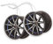 VmG-Store 2er Set Lufterfrischer Duftbaum Tuning fürs Auto Duftspender Air Freshener Duft lustiger Anhänger Design (124 Wheel8)