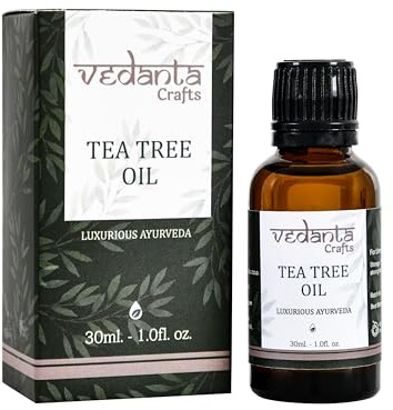 Vedanta Craft Premium Tea Tree Essential Oil for Hair, Skin Care and Aromatherapy Diffusers, 30ml
