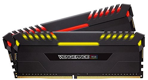 Corsair Vengeance RGB 32GB (2 x 16GB) DDR4 3333MHz C16 XMP 2.0 Enthusiast RGB LED-Beleuchtung Speicherkit, schwarz