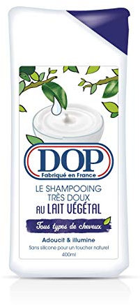 Dop DOP Shampooing Très Doux au Lait Végétal 400.0 ml - Lot de 4