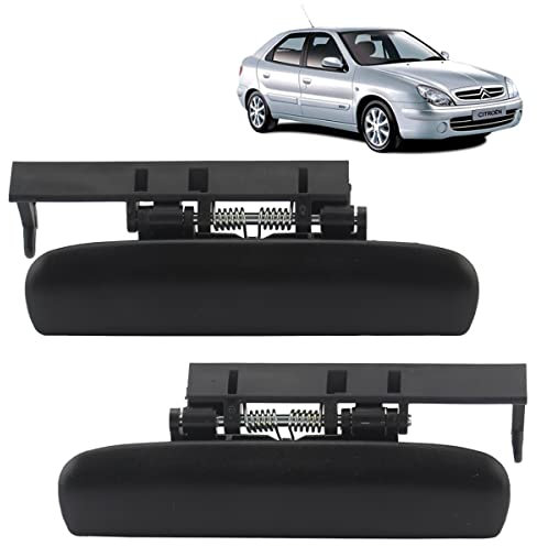 STARKIT PERFORMANCE Lot de 2 poignées de porte compatibles pour Xsara (1997-2006) poignées extérieures | avant gauche + droite | 9101-L8 | 9101-L9