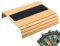 Kos Design sofatablett für Couch - Tablett aus Bambus für armlehne, Sofa Butler armrest für Organisation, couchbutler, Tray Table fur armlehnen, iriserende kleuren sofatabletts mit Organizer