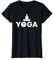Lustig Rotwein Yoga Meditation Namaste Spruch T-Shirt