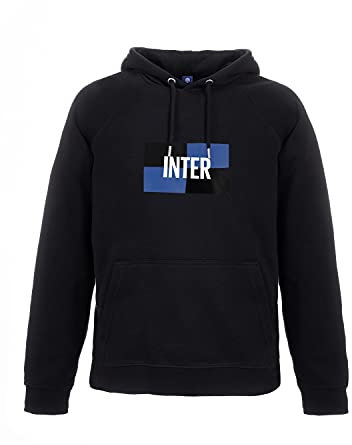 New Inter Logo - Felpa con cappuccio Black