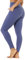 LAPASA Damen Sport Leggings hoher Bund Taschen Yoga Pants Push Up High Waist L01B (M, Mit Taschen: Stahlblau)