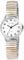 Just Watch Damen-Uhr Edelstahl Zugbanduhr gut lesbar silberfarbig goldfarbig 19,5cm ⌀29mm 14mm breit Geschenke für Frauen