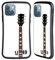 Head Case Designs Bianco Chitarra Eelettrica Cover Ibrida Compatibile con Apple iPhone 13