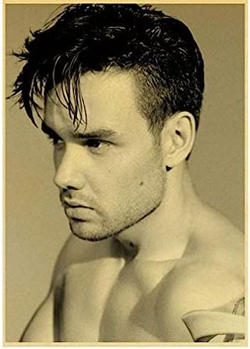 Poster Liam Payne Singer Poster Poster Foto Porträt Bilder Leinwand Malerei Poster Und Drucke Wand Kunst Home Decor 50X70Cm Kein Rahmen