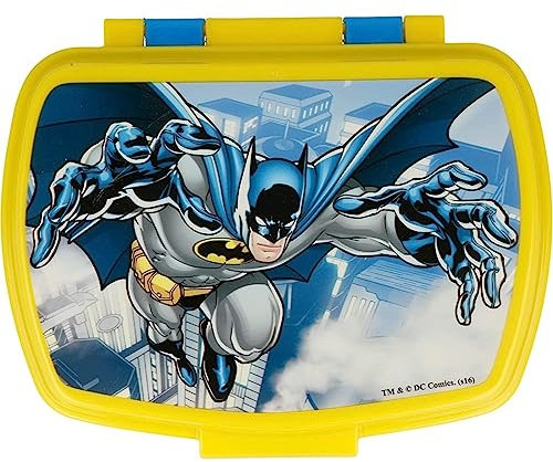 ILS I LOVE SHOPPING Boîte à lunch porte-goûter boîte à sandwich pour enfants (pour BATMAN)