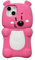 CrazyLemon für iPhone 14 Pro Max Hülle, Junge Mädchen Teenager Kawaii Handyhüll Weiche Silikon Schutzhüll 3D Charakter Cartoon Schutz Hüllen für iPhone 14 Pro Max - Dummer Bär