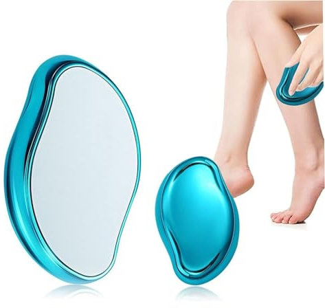 Yungeln Nano Haarentferner Stein Damen Crystal Haarentferner ohne Rasieren Nano Epilierer für Damen Herren Wiederverwendbarer für Rücken Arme Beine Schneller und einfacher