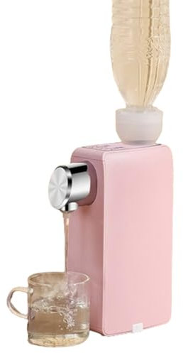 2100W Instant Hot Water Dispenser, 220V Portable Household Mini Water Dispenser, Home Travel Instant Hot Electric Kettle,Pink