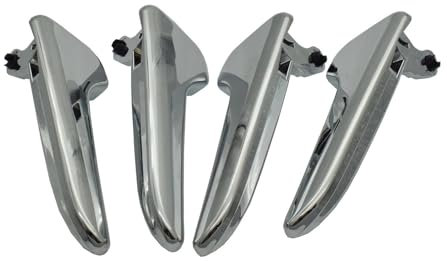 AVFORA Türgriff Innen Für Benz AB Klasse Für W169 Für W245 2008-2012 Chrom Links Rechts Innen Türgriffe 1697600308,1697601061,1697600408 Interieur Türgriff(2 Left 2 Right)