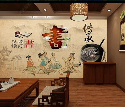 rskjdghshd Custom Any Size 3D Mural Wallpaper Hand Drawn Retro Music Themed Decorative Painting Background Wall