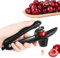 Niaazi Kirschentkerner Kirschkernentferner mit Edelstahl Stange - Schnell Entfernen Früchtsteinen Cherry Corer Geeignet für Küchenkirsche Weißdorn Rote Dattel Jujube