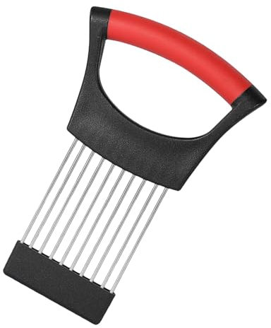 Zwiebelschneider, Gemuseschneider Maschine Shrendders & Slicer, Tomate, Zwiebel Zitrone Gemüse Slicer Zwiebelhalter Gemüsehobel Gemüse Frucht Rindfleisch Zwiebel Schneidmaschine Fleisch Nadel Zwiebels